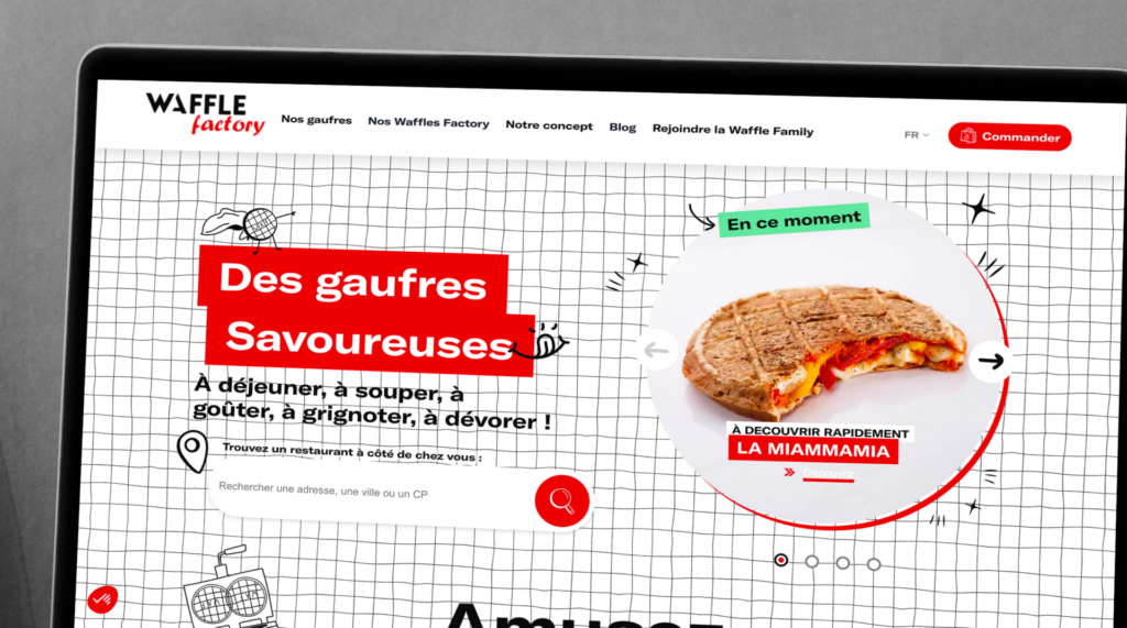 Waffle Factory Mockup